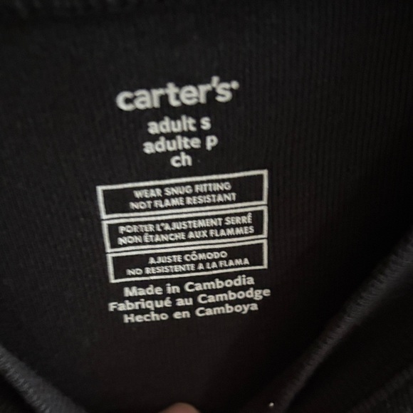 Carter's Black Skeleton Long Sleeve Tee - Picture 2 of 4